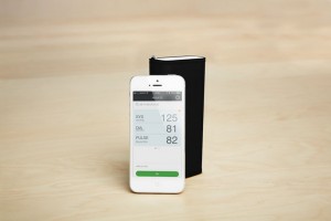 The QardioArm blood pressure monitor from Vitamins