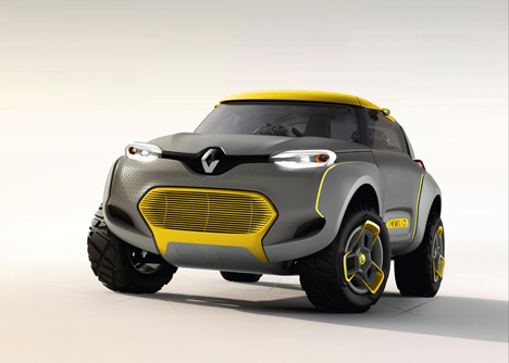 Renault unveils Kwid Concept car equipped with traffic-spotting drone