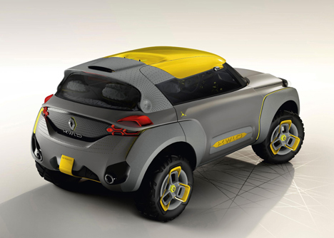 Renault unveils Kwid Concept car equipped with traffic-spotting drone