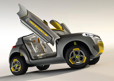 Renault unveils Kwid Concept car equipped with traffic-spotting drone