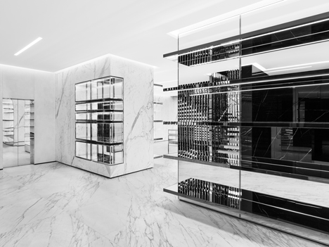 Hedi Slimane opens Saint Laurent store in London
