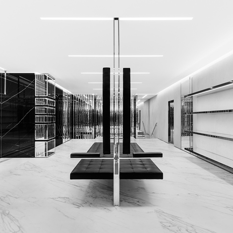 Hedi Slimane opens Saint Laurent store in London