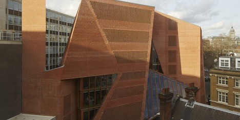 O’Donnell + Tuomey complete faceted brick student centre at London School of Economics