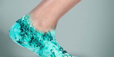 Shamees Aden Amoeba shoe Dezeen