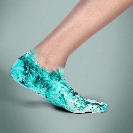 Shamees Aden Amoeba shoe Dezeen