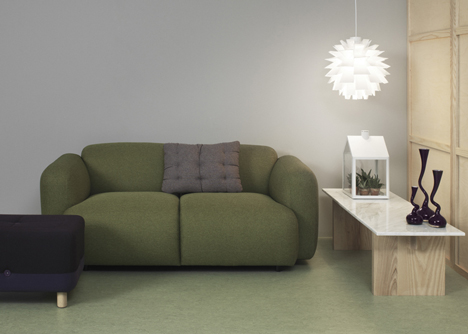 Jonas Wagell expands Swell sofa range for Normann Copenhagen