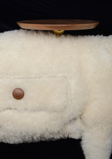 Taxidermy sheep cabinet joins Salvador Dalí furniture collection