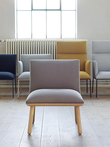 Stefan Borselius designs minimal chairs for Fogia