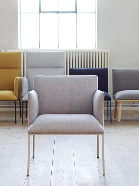 Stefan Borselius designs minimal chairs for Fogia