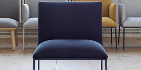 Stefan Borselius designs minimal chairs for Fogia