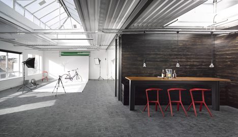 Liverpool warehouse converted into creative offices by Snook Architects