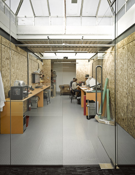 Liverpool warehouse converted into creative offices by Snook Architects