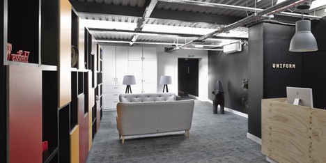 Liverpool warehouse converted into creative offices by Snook Architects