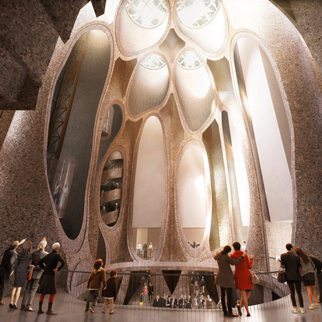 Heatherwick unveils gallery inside grain silo complex for Cape Town's V&A Waterfront