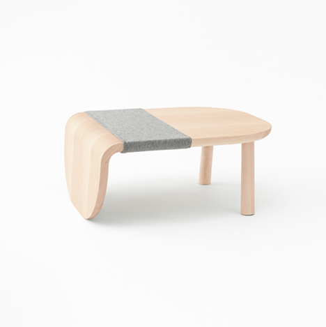 Nendo bases furniture for Walt Disney Japan on Winnie-the-Pooh characters