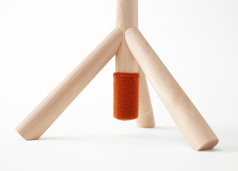 Nendo bases furniture for Walt Disney Japan on Winnie-the-Pooh characters