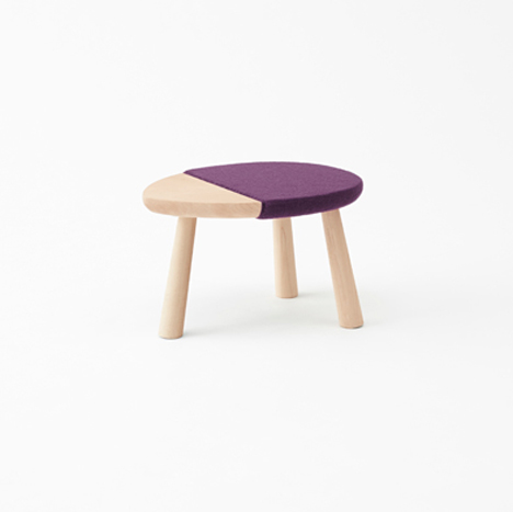 Nendo bases furniture for Walt Disney Japan on Winnie-the-Pooh characters