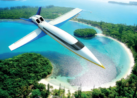 World's first supersonic private jet will replace windows with live-streaming screens