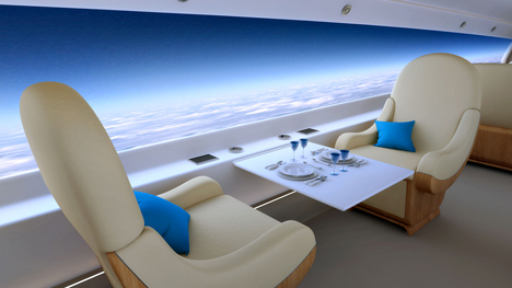 World's first supersonic private jet will replace windows with live-streaming screens