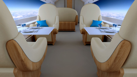 World's first supersonic private jet will replace windows with live-streaming screens