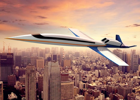 World's first supersonic private jet will replace windows with live-streaming screens