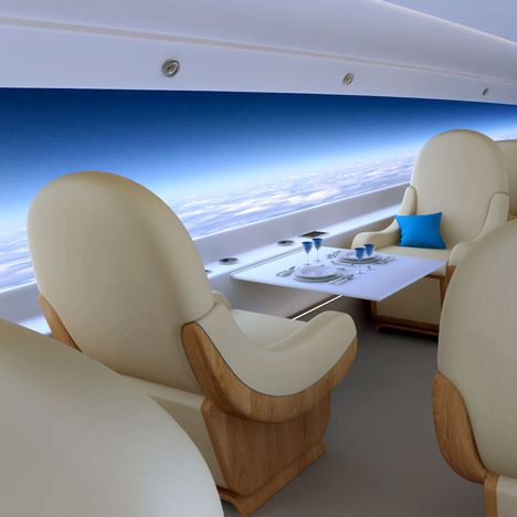 World’s first supersonic private jet will replace windows with live-streaming screens