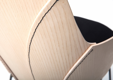 Färg & Blanche stitch wood together to form furniture