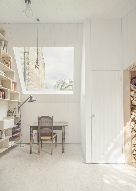 Writer's Shed with a glowing cedar facade by Weston Surman & Deane