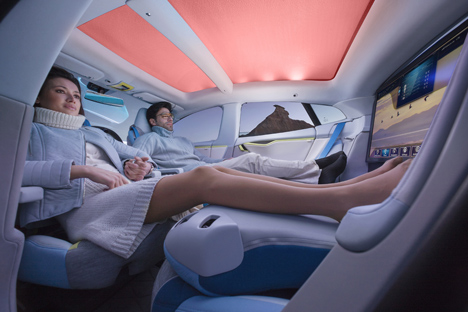 Luxury self-driving XchangE Cars to become offices of tomorrow