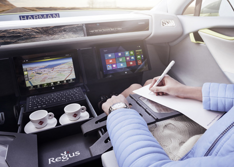 Luxury self-driving XchangE Cars to become offices of tomorrow