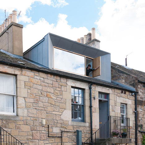 Zinc-clad loft extension by Konishi Gaffney creates an extra bedroom