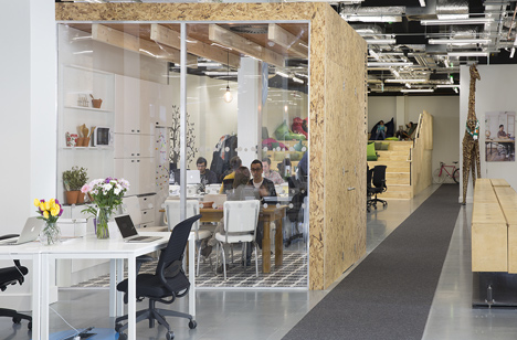 Airbnb office in Dublin resembles an Irish pub