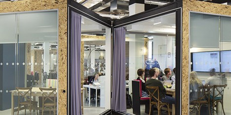 Airbnb office in Dublin resembles an Irish pub