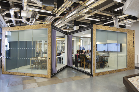 Airbnb office in Dublin resembles an Irish pub