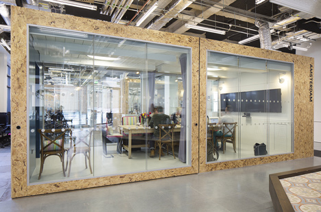 Airbnb office in Dublin resembles an Irish pub