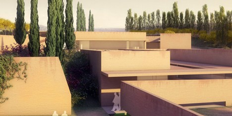 Álvaro Siza presents new entrance for Granada’s Alhambra palace