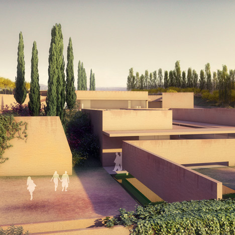Álvaro Siza presents new entrance for Granada’s Alhambra palace