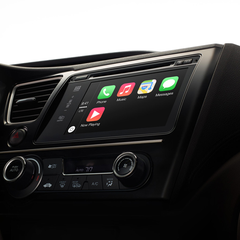 Apple unveils CarPlay software with Ferrari Volvo and Mercedes-Benz