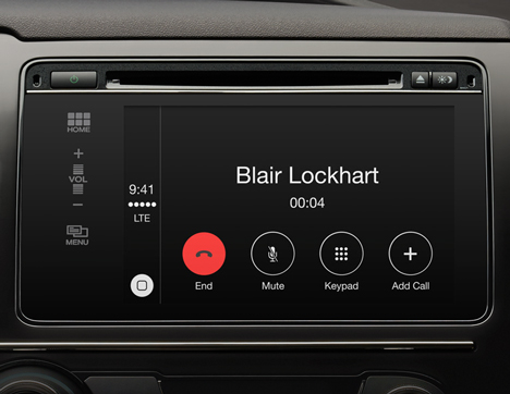 Apple unveils CarPlay software with Ferrari Volvo and Mercedes-Benz
