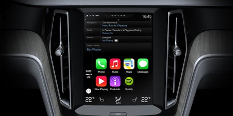 Apple unveils CarPlay software with Ferrari Volvo and Mercedes-Benz