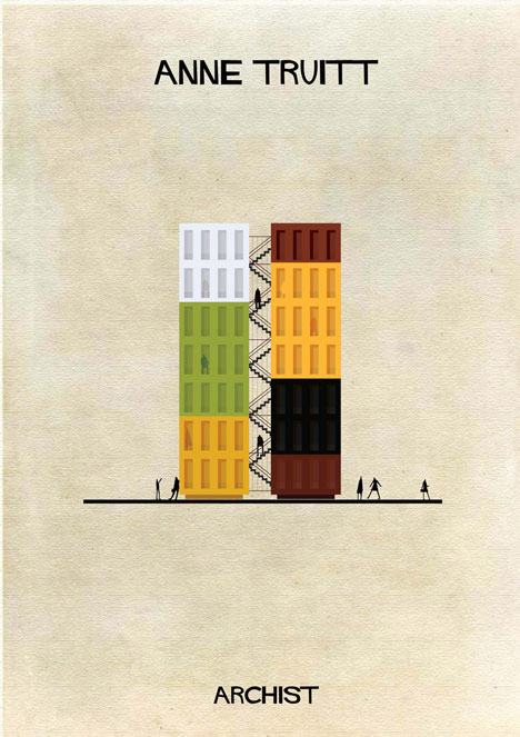 Art meets architecture in Federico Babinas Archist Series