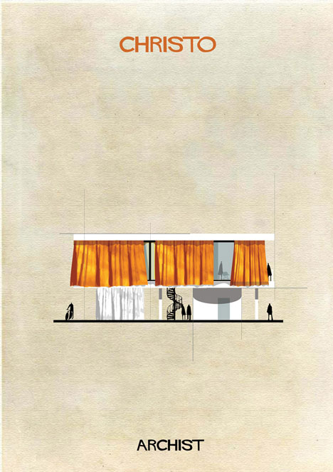 Art meets architecture in Federico Babinas Archist Series