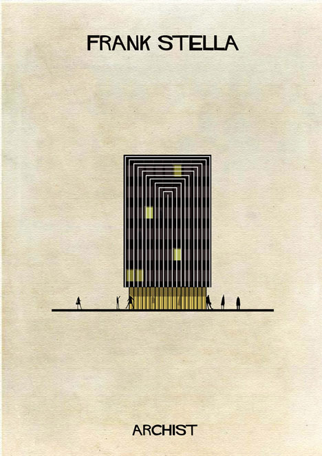 Art meets architecture in Federico Babinas Archist Series