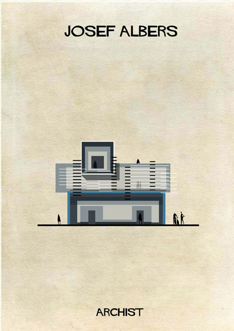 Art meets architecture in Federico Babinas Archist Series