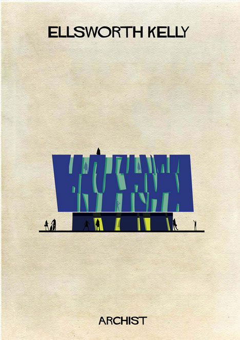 Art meets architecture in Federico Babinas Archist Series