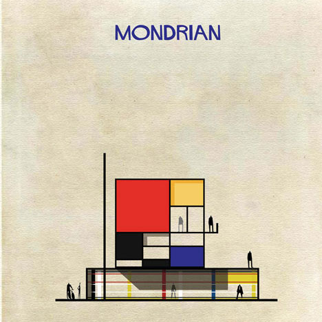 Art meets architecture in Federico Babinas Archist Series
