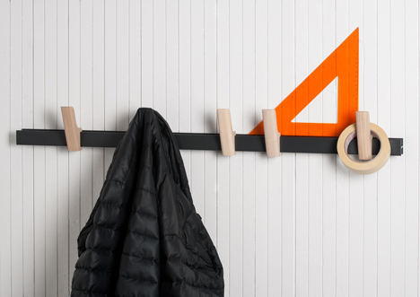 BEAM coat rack by Big Game for Hay
