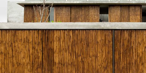 Bamboo clad house in the Philippines by Atelier Sacha Cotture