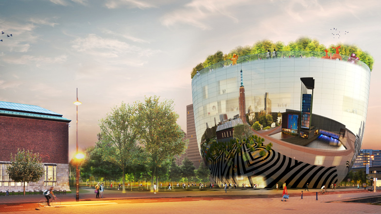 Boijmans Collection Building art depot by MVRDV