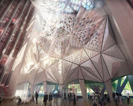 City of Dreams hotel in Macau by Zaha Hadid